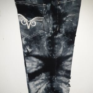 Women's tie-dye skinny jeans size 5